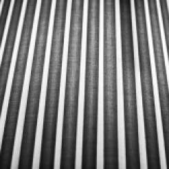 Vertical black and white lines of a lamp shade NotSoSAHM